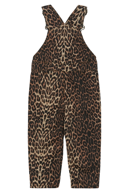 The New Siblings Overalls Paloma Denim Dungarees - Feather Gray 